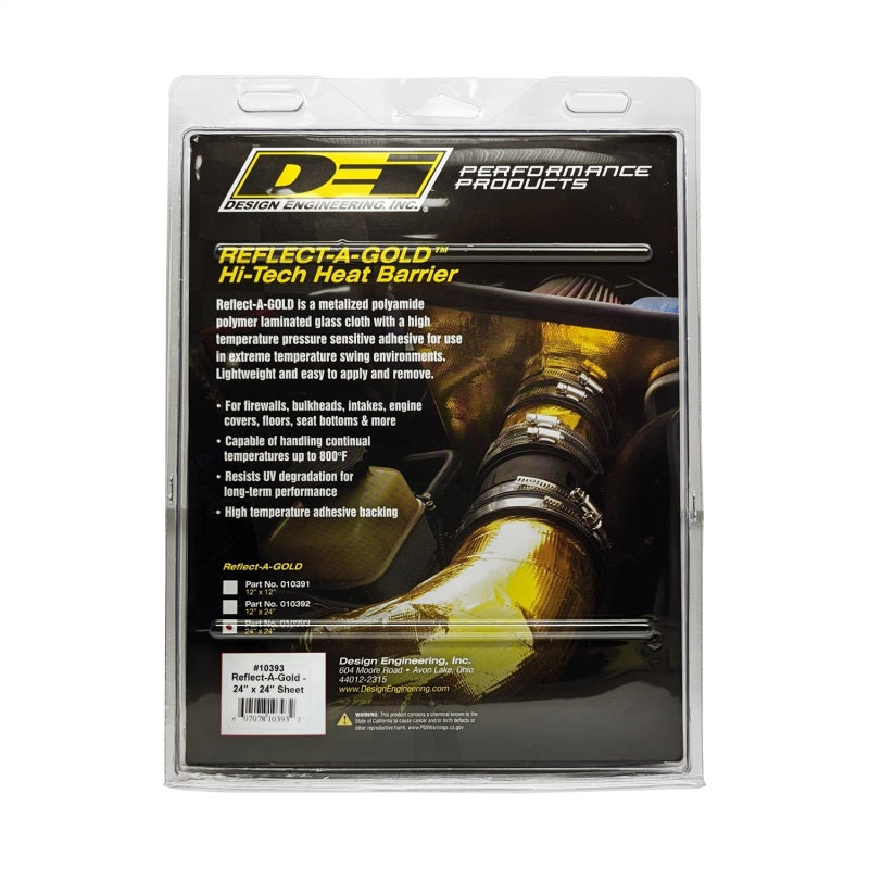 [GARAGE SALE] - DEI Reflect-A-GOLD 24in x 24in Sheet