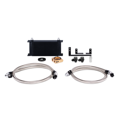 Mishimoto 2016+ Mazda Miata Kit termostático de enfriador de aceite - Negro