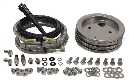 Air Lift Loadlifter 5000 Ultimate Plus Kit completo de atualização de linhas de ar em aço inoxidável (incluindo 4 placas)