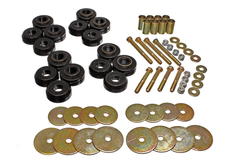 Energy Suspension Bronco Body Mnt W/Hardware - Preto