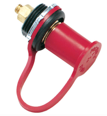 Longacre Racing - Poste de carga de batería positiva Tamaño del orificio de montaje de 1-1/4" (45720)