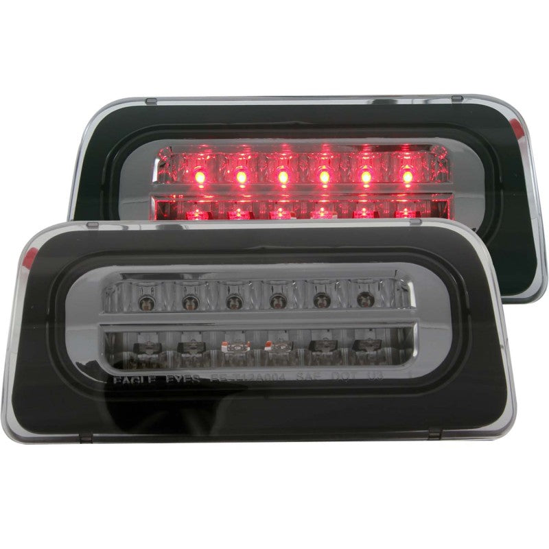 ANZO 1995-2005 Chevrolet S-10 LED 3ª luz de freio fumaça