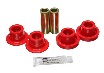 Energy Suspension 95-98 Nissan 240SX (S14) / 90-96 300ZX Conjunto de buchas do braço de controle frontal vermelho (deve ser reu