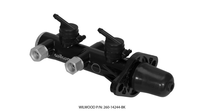 Wilwood Tandem Cilindro Mestre Remoto - 1 1/8 pol. Furo Preto