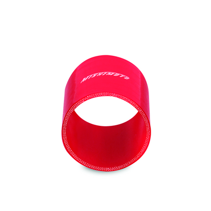 Acoplador recto rojo de 3,0 pulgadas Mishimoto