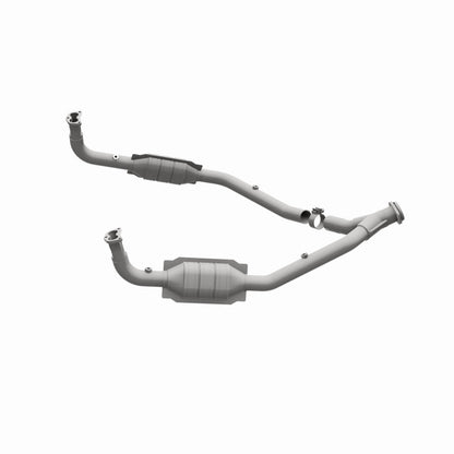 MagnaFlow DF Cat. Conv 97 Land Rover Defender 90 4.0L Y-Pipe Assy / 96-99 Discovery 4.0L Y-Pipe Assy