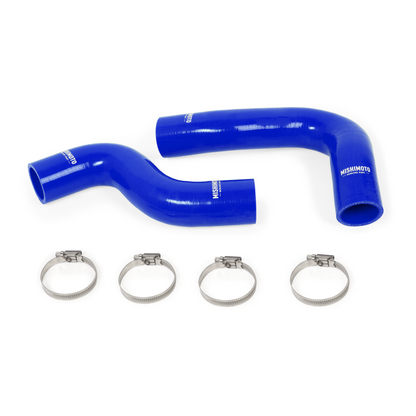 Mishimoto 92-00 Subaru WRX/STI Turbo Kit de manguera de radiador de silicona - Azul