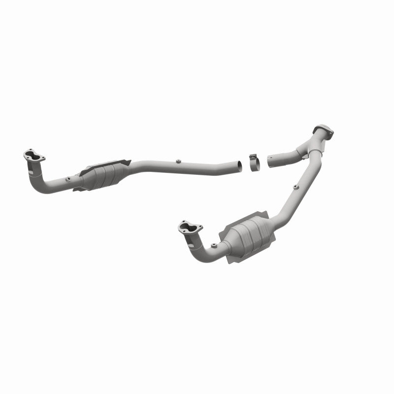 MagnaFlow DF Cat. Conv 97 Land Rover Defender 90 4.0L Y-Pipe Assy / 96-99 Discovery 4.0L Y-Pipe Assy