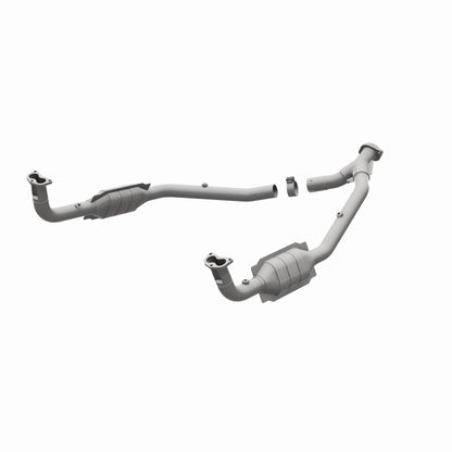 MagnaFlow DF Cat. Conv 97 Land Rover Defender 90 4.0L Y-Pipe Assy / 96-99 Discovery 4.0L Y-Pipe Assy