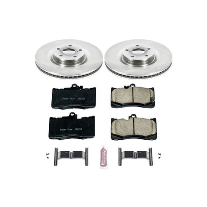 Power Stop 13-19 Lexus GS350 Juego de frenos delanteros especiales para automóviles