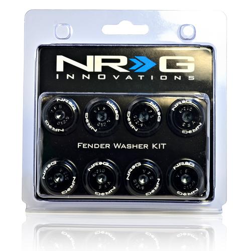 NRG - FENDER WASHER KIT; RIVETS FOR PLASTIC; COLOR MATCHED; SET OF 8