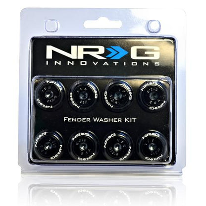 NRG - FENDER WASHER KIT; RIVETS FOR PLASTIC; COLOR MATCHED; SET OF 8