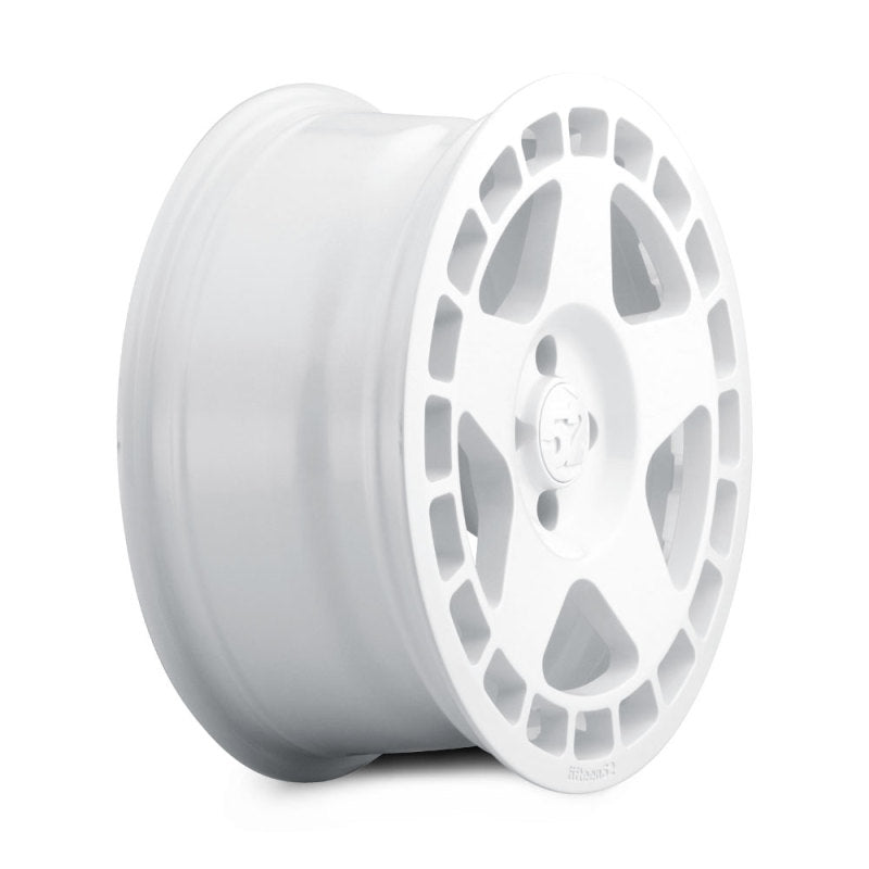 quinze52 Turbomac 17x7.5 4x108 42mm ET 63.4mm Center Bore Rally Roda Branca