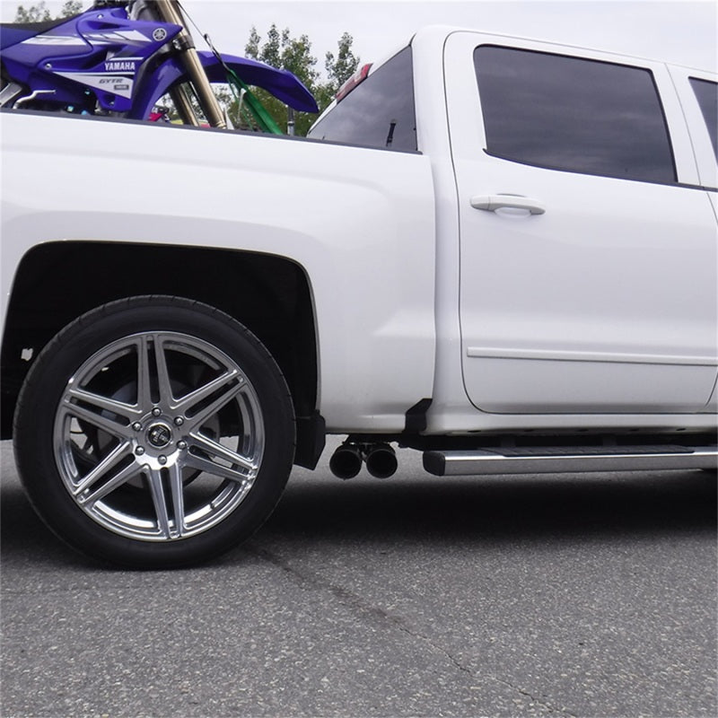 MBRP 09+ Chevrolet Silverado 1500 4.3L 3in Pre-Eje doble salida Cat Back - T409