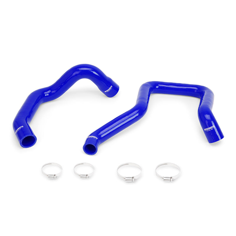 Mishimoto 91-01 Jeep Cherokee XJ 4.0L Kit de manguera de refrigerante de silicona - Azul