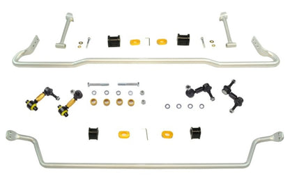 Whiteline 08-14 Subaru WRX / 11-14 WRX kit de barra estabilizadora dianteira e traseira