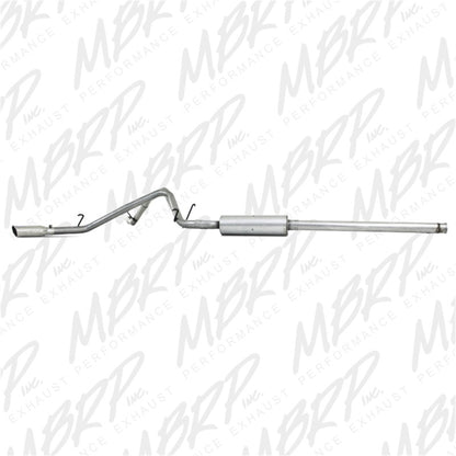 MBRP 2009 Chev/GMC 1500 4.8/5.3L EC/CC (excluyendo 8 cama) Cat Back Dual Split Side