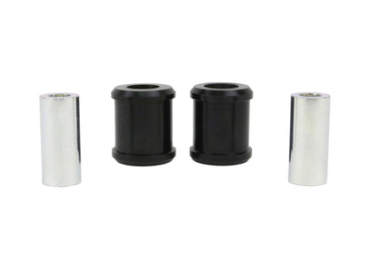 Whiteline 03-06 Mitsubishi Lancer Evo 8/9 Traseiro inferior Kit de bucha do braço de controle do amortecedor