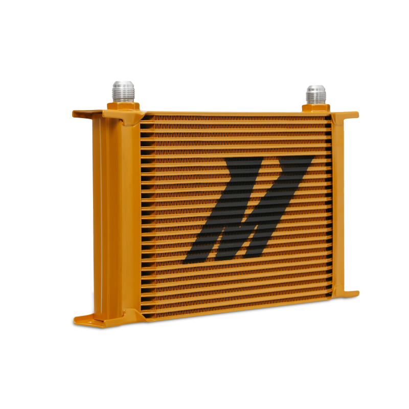 Enfriador de aceite universal de 25 hileras Mishimoto - Dorado