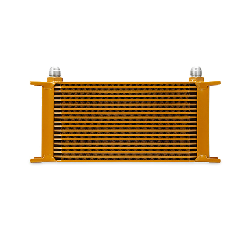 [GARAGE SALE] - Mishimoto Universal 19 Row Oil Cooler - Gold