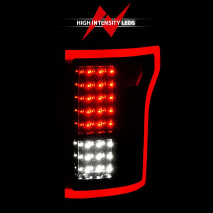 ANZO 2015-2016 Ford F-150 LED lanternas traseiras pretas