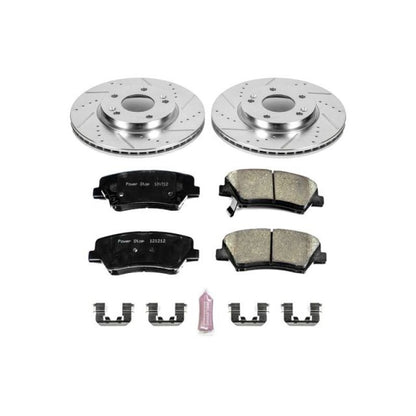 Kit de freio esportivo Power Stop 11-16 Hyundai Elantra Front Z23 Evolution