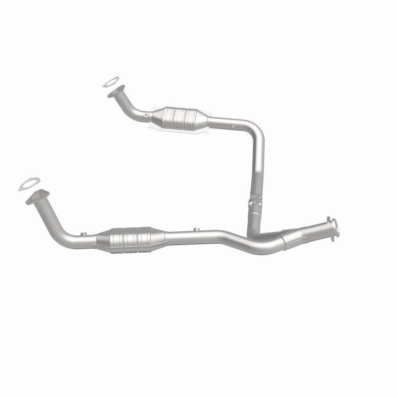 MagnaFlow DF Cat. Conv 95-99 Range Rover 4.0/4.6L GEMS Y-Pipe Assembly *NOT FOR SALE IN CALIFORNIA*