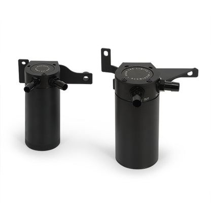 Mishimoto 11-14 Ford F-150 EcoBoost 3.5L Kit de lata de captura de aceite con deflector - Negro