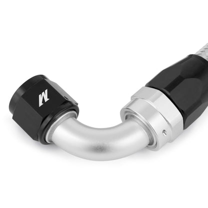 Mangueira trançada de aço inoxidável Mishimoto de 3 pés com conexões -10AN