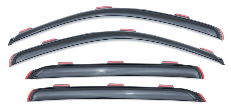 Lund 17-23 Ford F-250/350/450 Super Duty SuperCab Ventvisor Elite Window Deflectors - Smoke (4 Pc.)