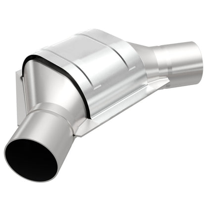 MagnaFlow Universal Catalytic Converter 2.25inch Angled Inlet/Outlet