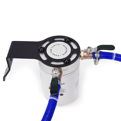 Mishimoto 03-07 Ford 6.0L Powerstroke Kit de filtración de refrigerante - Azul