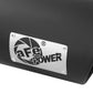 aFe Diesel Exhaust Tip Bolt On Black 5in Inlet x 6in Outlet x 12in Long