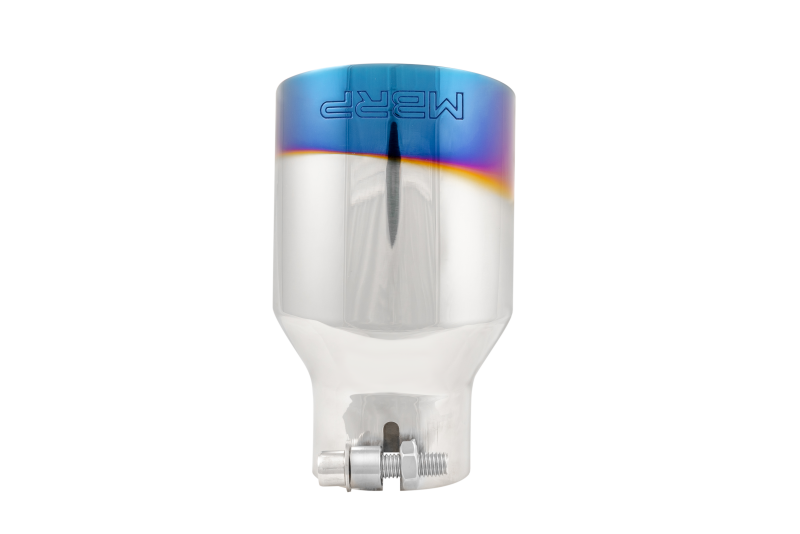 MBRP Punta de extremo quemado 2.5 ID 4 ID Out 6.5 longitud Corte en ángulo de pared simple Acero inoxidable 304