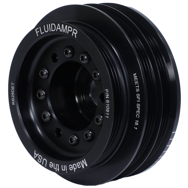 Fluidampr Nissan RB26DET Phase-2 BCNR33 GT-R / BNR-34 GT-R Amortiguador de acero balanceado internamente