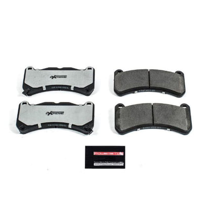 Pastilhas de freio Power Stop 13-14 Ford Mustang Front Z26 Extreme Street com hardware