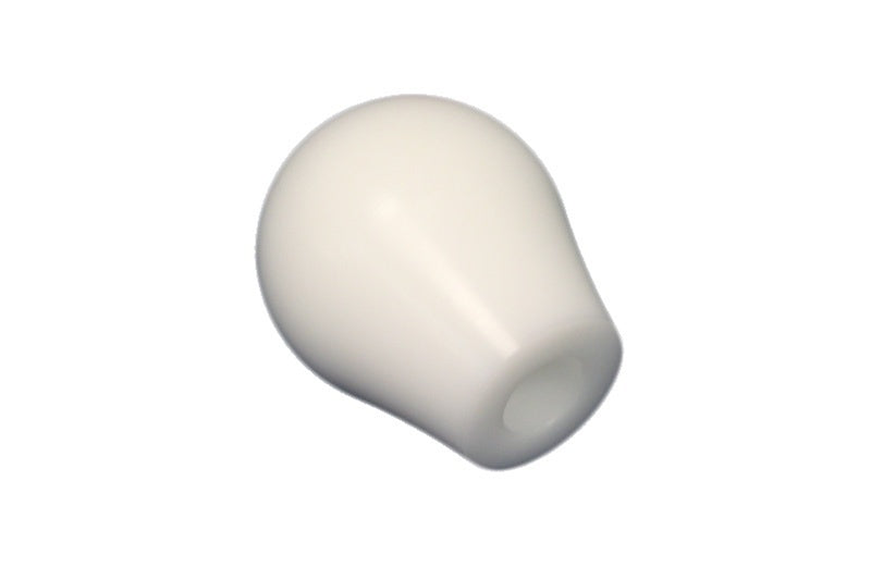Torque Solution Delrin Tear Drop Shift Knob (Blanco): Universal 10x1.25