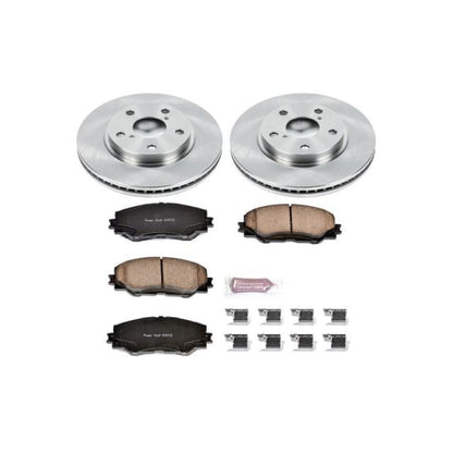 Power Stop 10-12 Lexus HS250h Juego de frenos delanteros especiales para automóviles