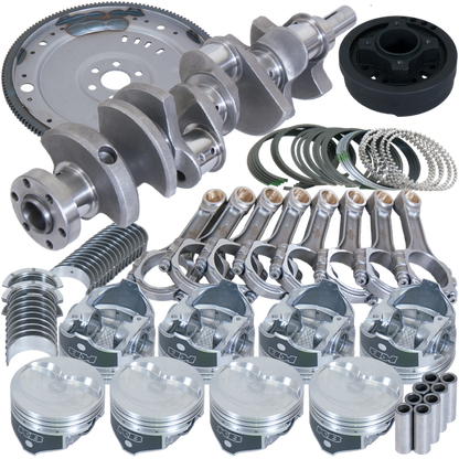 Eagle Ford 302 V-Rib Belts 157 Tooth Flywheel Balanced Rotating Assembly 5.400in I-Beam +.040 Bore