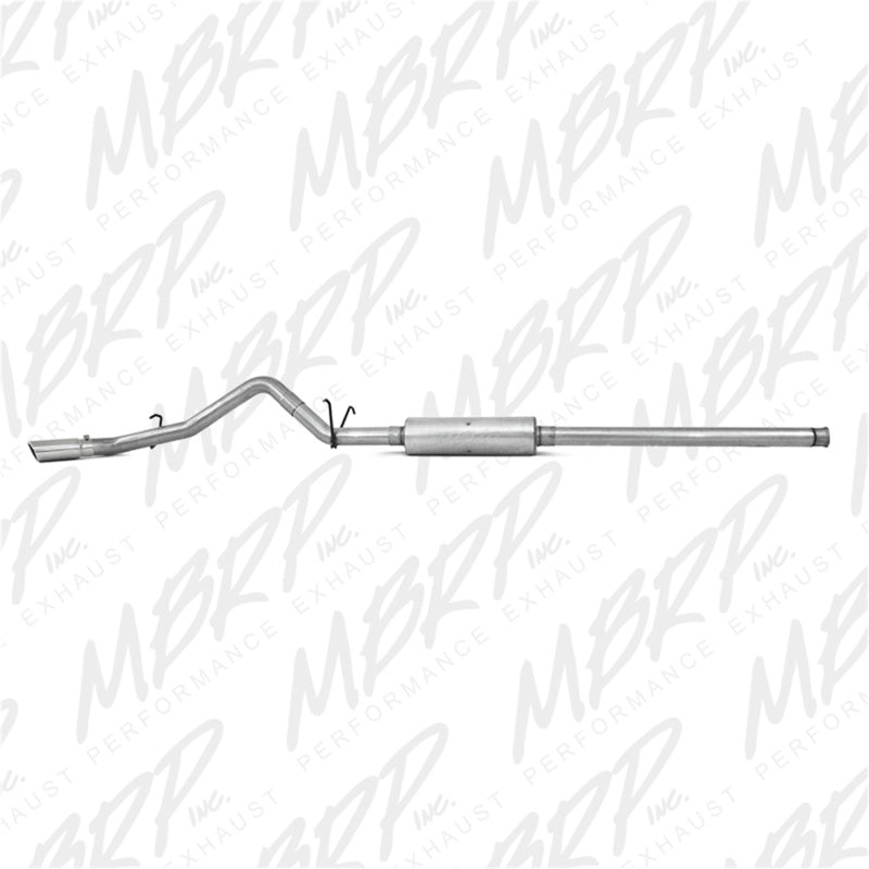 MBRP 14 Chevy/GMC 1500 Silverado/Sierra 4.3L V6/5.3L V8 Salida de un solo lado AL 3in Cat Back Escape