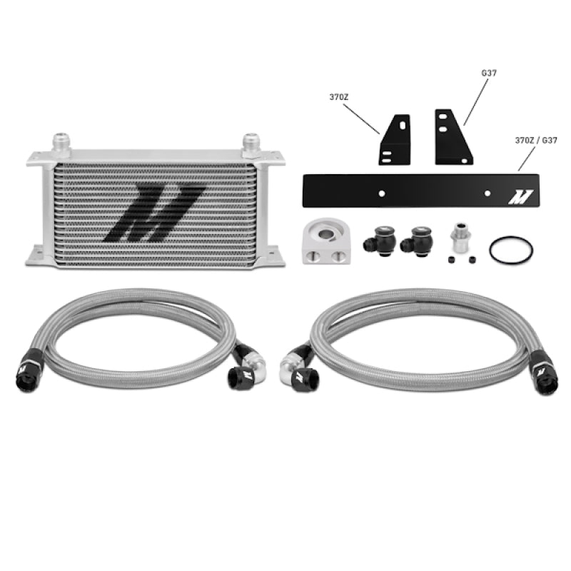 Kit de refrigerador de óleo Mishimoto 09+ Nissan 370Z / 08+ Infiniti G37 (somente cupê)