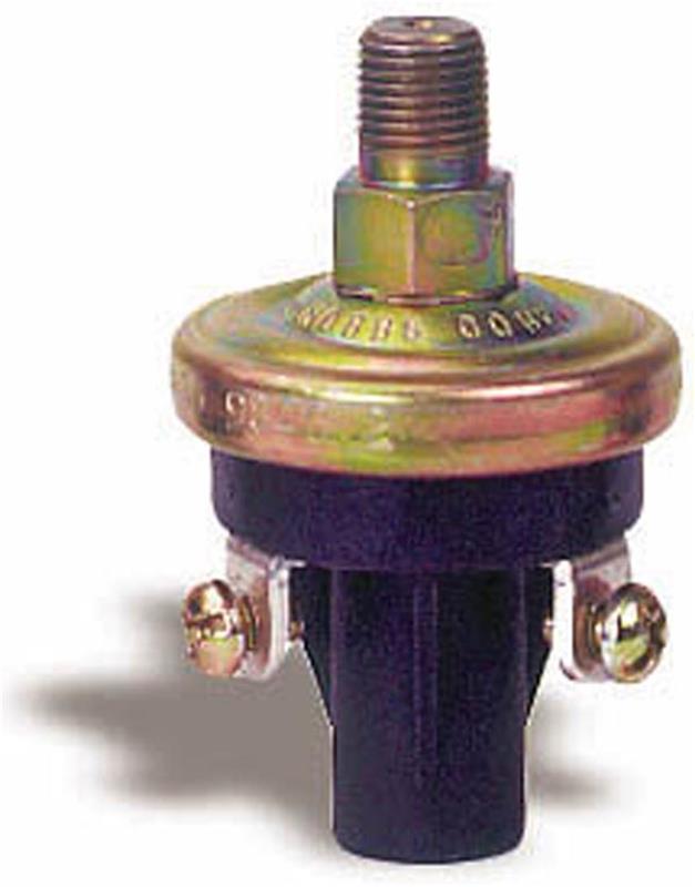 Sistema de óxido nitroso: interruptor de presión de combustible NOS Ajustable de 25 a 50 psi a normalmente abierto (15685NOS)
