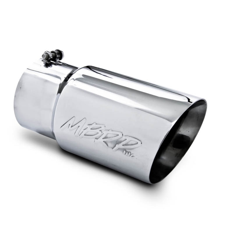 MBRP Universal Tip 6 OD Dual Wall Angled 5 entrada 12 longitud