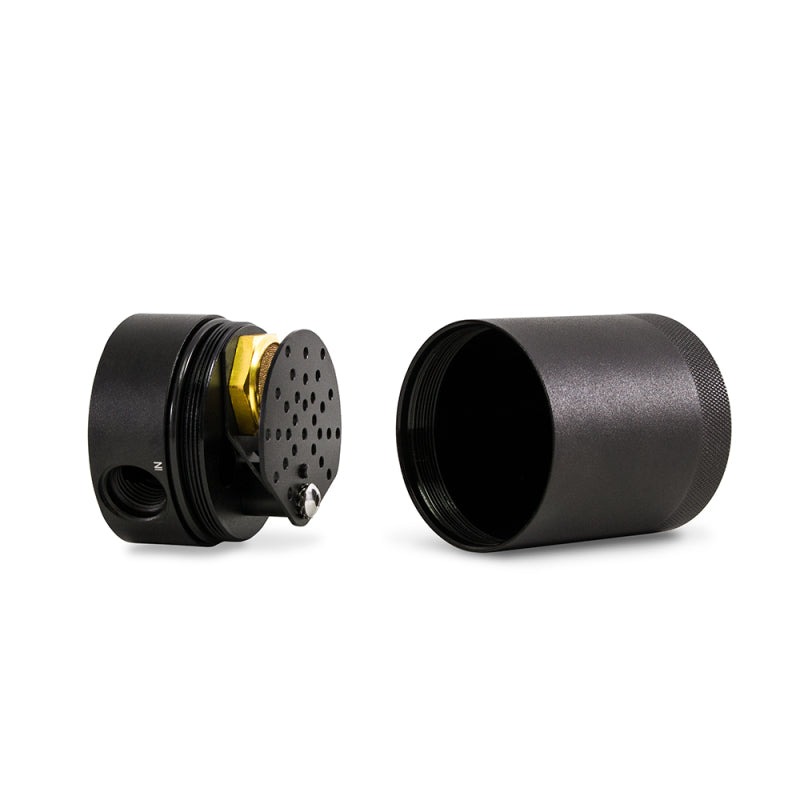 Mishimoto 2021+ Ford Bronco (2.7t) Lata de captura de aceite con deflector - Lado PCV