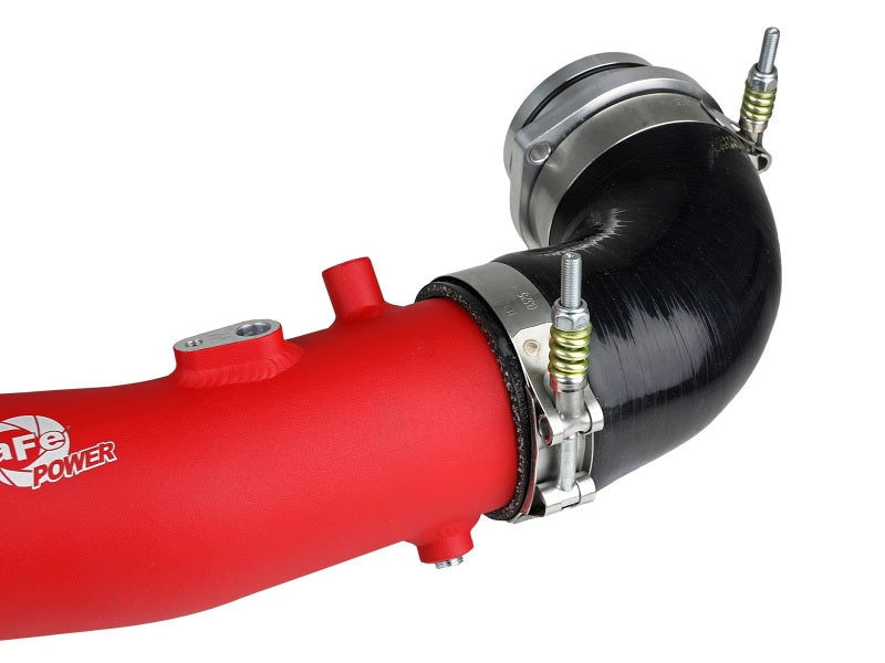 aFe 2020 Toyota Supra 3.0L 3in Tubo de intercooler rojo - Caliente