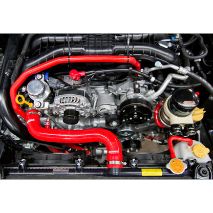 Mishimoto 2015+ Subaru WRX Kit de mangueira de refrigerante de silicone para radiador - vermelho