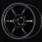 Advan RG-D2 18x7.5 +50 5-100 Semi Gloss Black Wheel
