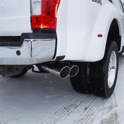 MBRP 17-19 Ford F250/350/450 6.4 L Filtro trasero Sistema de escape de salida doble de un solo lado