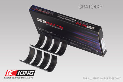 King Engine Bearings Audi ABB/ ABM/ ADP/ PP/ RN (Size 0.26) Connecting Rod Bearing Set