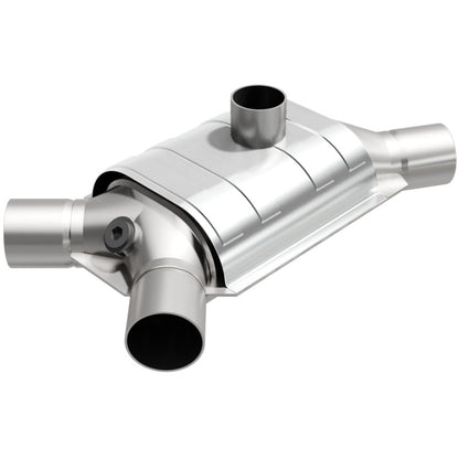 MagnaFlow Universal Catalytic Converter 2 inch/2 inch S/D Subaru PC2 Front